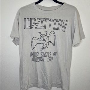 Worn In Led Zep Tee, One Size